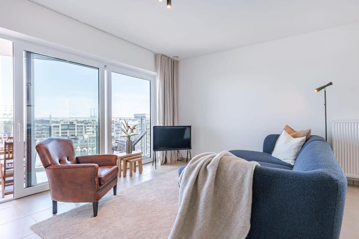 Huswell - Lovely New Apartment At The Harbor + Parking Brugge Dış mekan fotoğraf