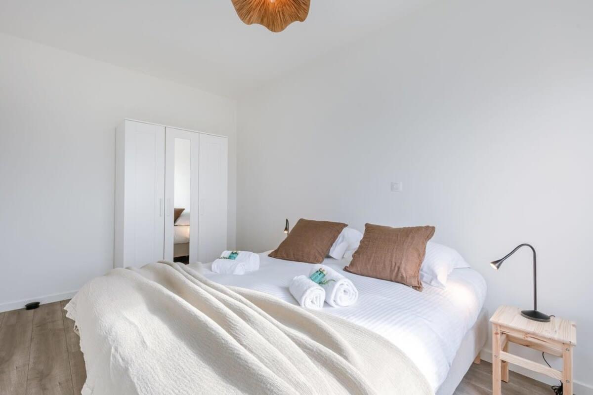 Huswell - Lovely New Apartment At The Harbor + Parking Brugge Dış mekan fotoğraf