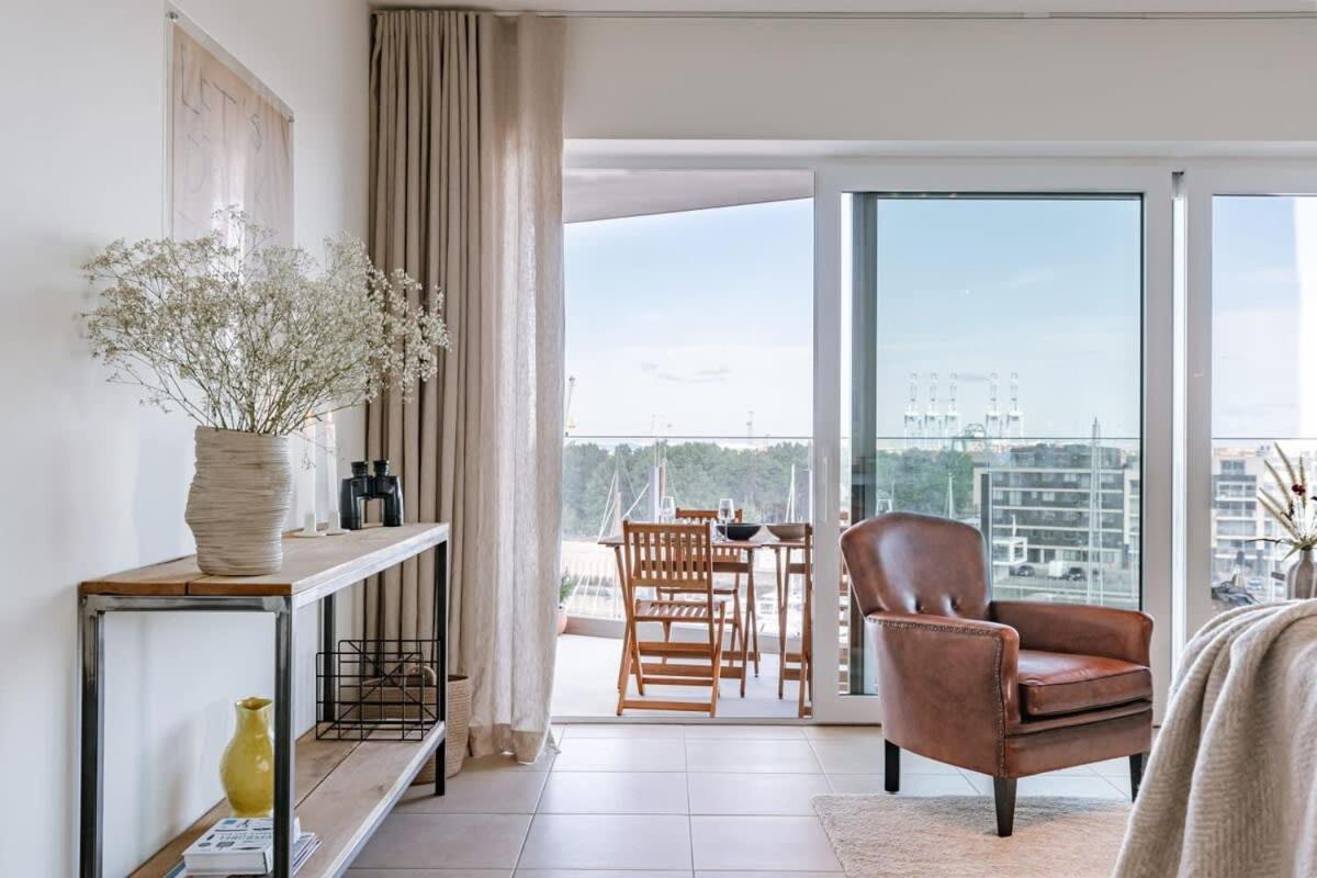 Huswell - Lovely New Apartment At The Harbor + Parking Brugge Dış mekan fotoğraf